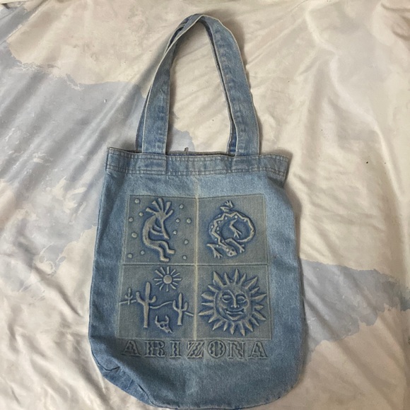 Vintage Arizona Denim Tote - Picture 1 of 5